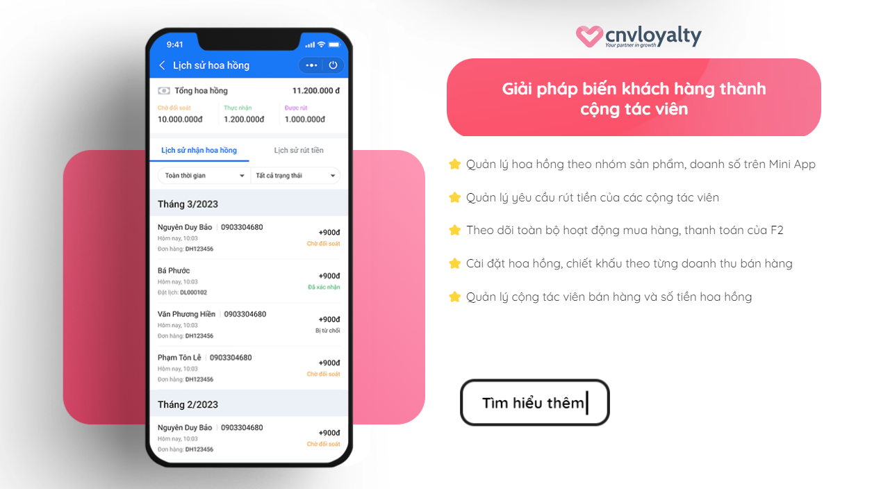Mini App trên Zalo là cơ hội để các Doanh nghiệp nhỏ, hộ kinh doanh Online chiến thắng các ông lớn trong ngành 20 affiliate