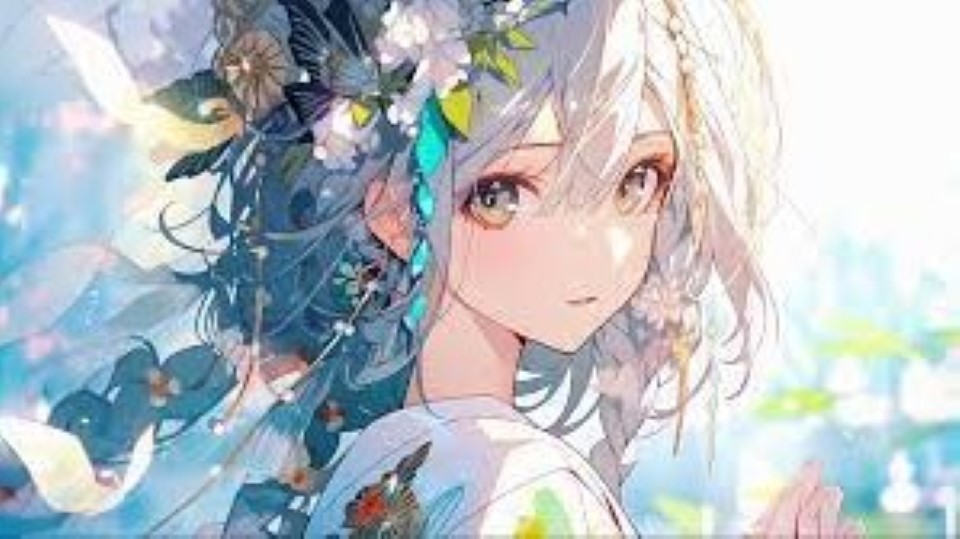 Ảnh anime cho nữ dễ thương là một hình nền Zalo đẹp