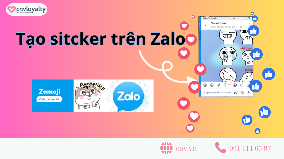 Cách tạo sticker trên Zalo cực nhanh
