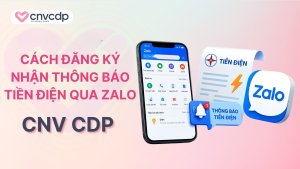 Cách đăng ký nhận thông báo tiền điện qua Zalo