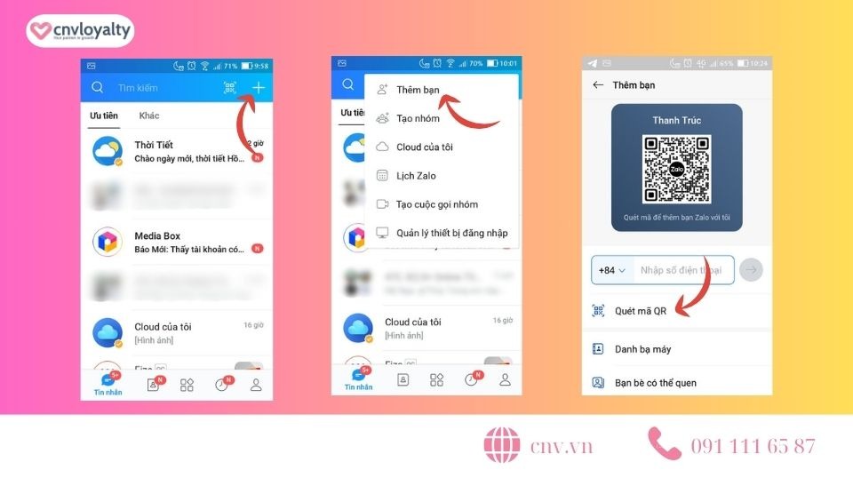 Thủ thuật kết bạn trên Zalo