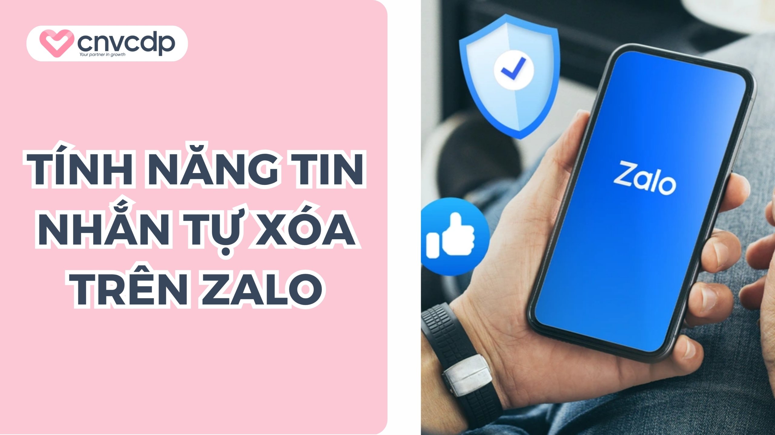 Cách sử dụng tính năng tin nhắn tự xóa trên Zalo