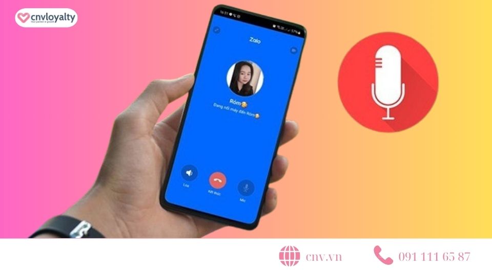 ghi âm Zalo 2 chiều cần lưu ý gì
