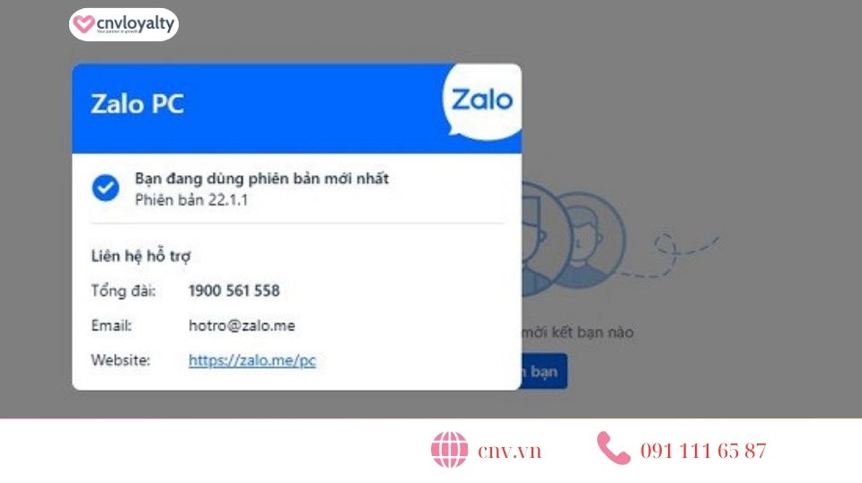 Zalo không tải được file trên máy tính? Cách xử lý như thế nào? 12 kiểm tra và cập nhật phiên bản mới cho Zalo