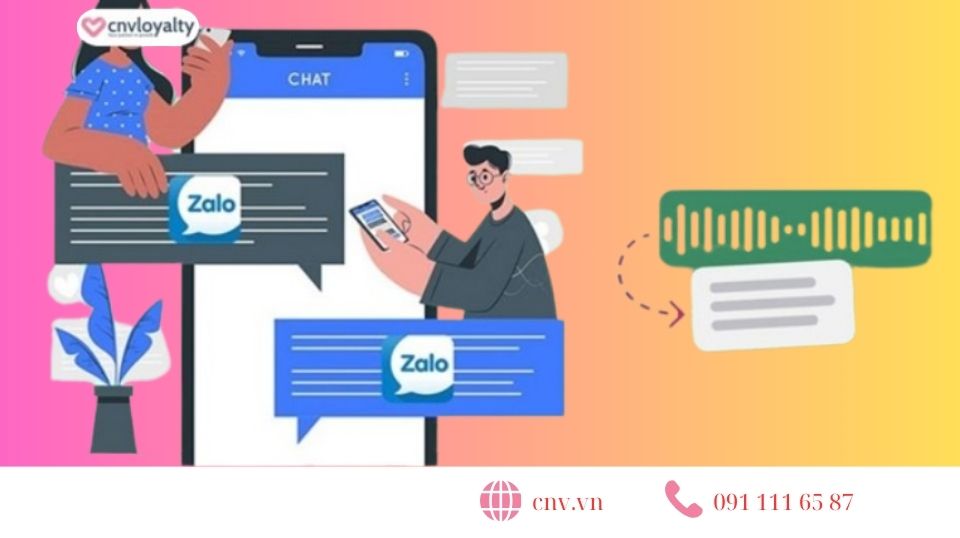 chức năng chuyển giọng nói thành văn bản trên zalo