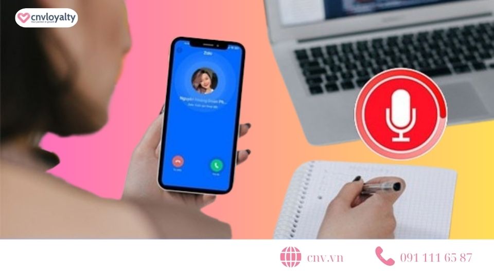 Hưỡng dẫn ghi âm cuộc gọi Zalo bằng điện thoại
