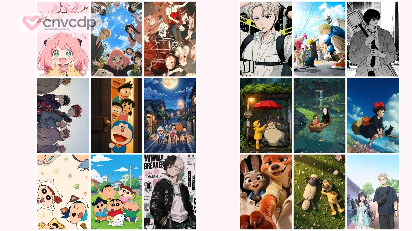 Hình nền Zalo anime, hoạt hình