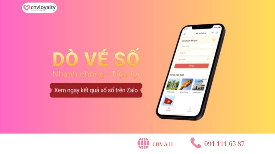 huong dan cach xem ket qua xo so tren zalo
