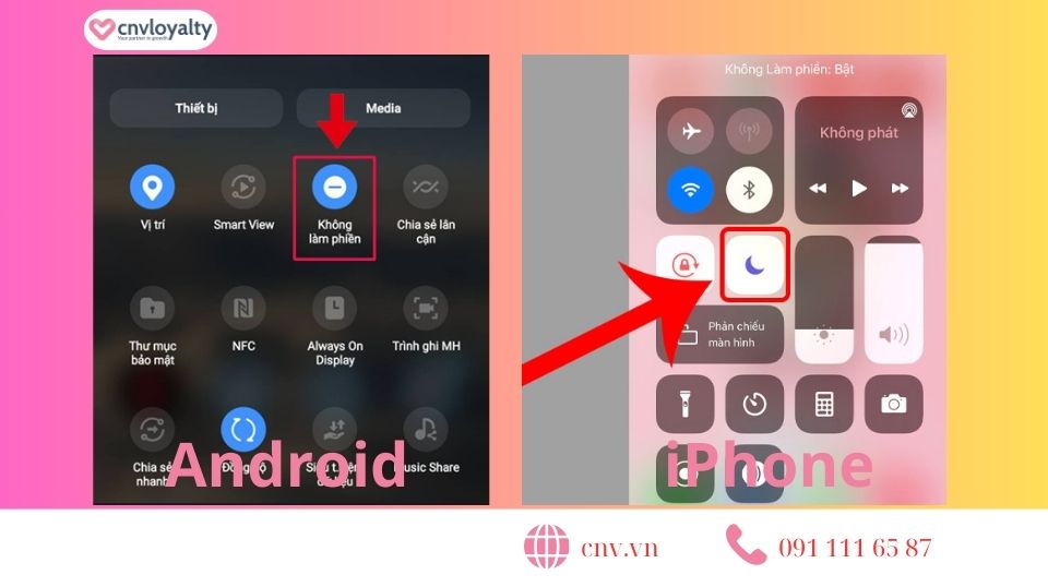 Zalo không nhận được cuộc gọi và cách khắc phục 11 gỡ chế độ làm phiền trên điện thoại