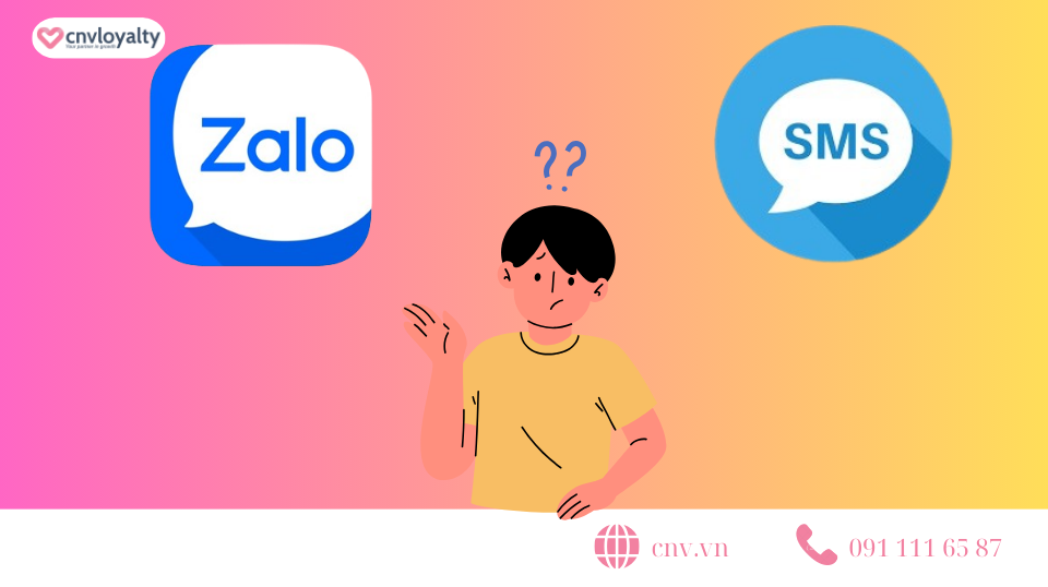 Điểm khác nhau của Zalo tin nhắn và SMS