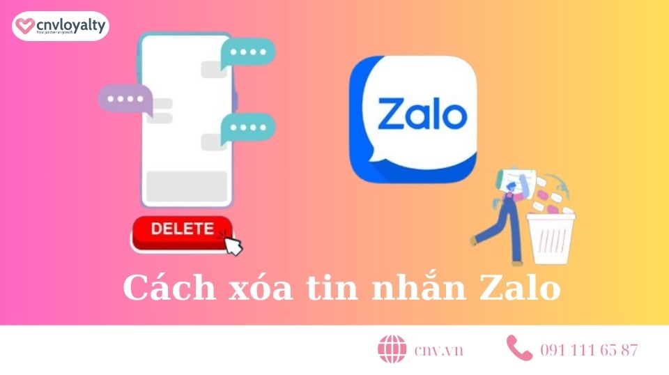 xoa tin nhan zalo
