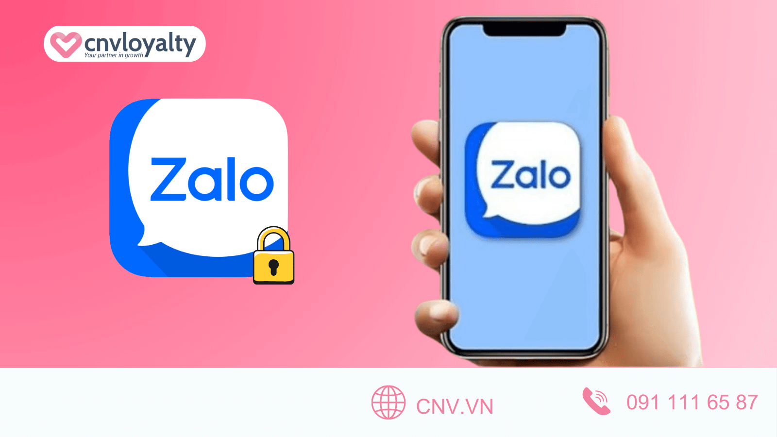 CÁCH CÀI MẬT KHẨU ZALO