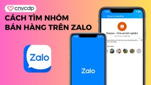 Cach tim nhom ban hang tren Zalo