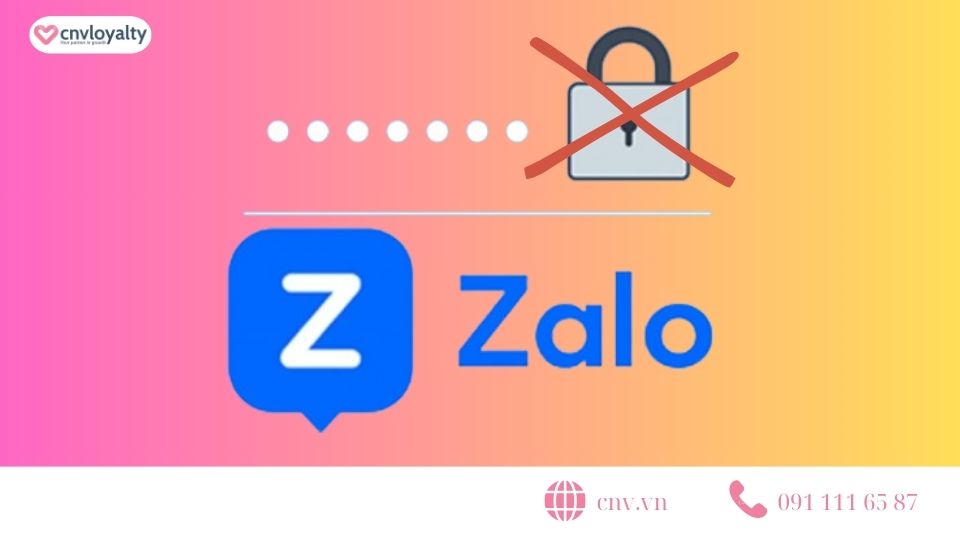 Cách xóa pass Zalo trên điện thoại và máy tính