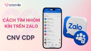 Cách tìm nhóm kín trên Zalo