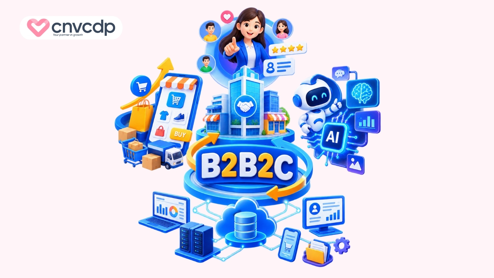 Các xu hướng giúp mô hình B2B2C ngày càng phổ biến trong chuyển đổi số