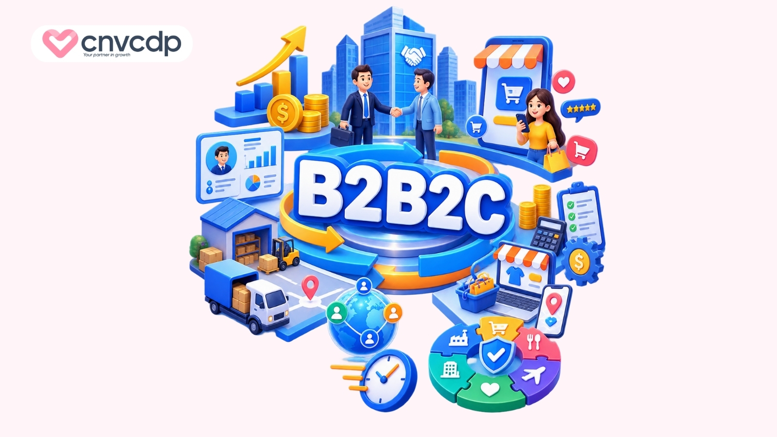 Lợi ích của mô hình B2B2C đối với doanh nghiệp