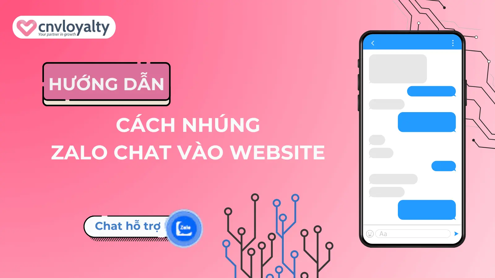 Cách nhúng Zalo chat vào website