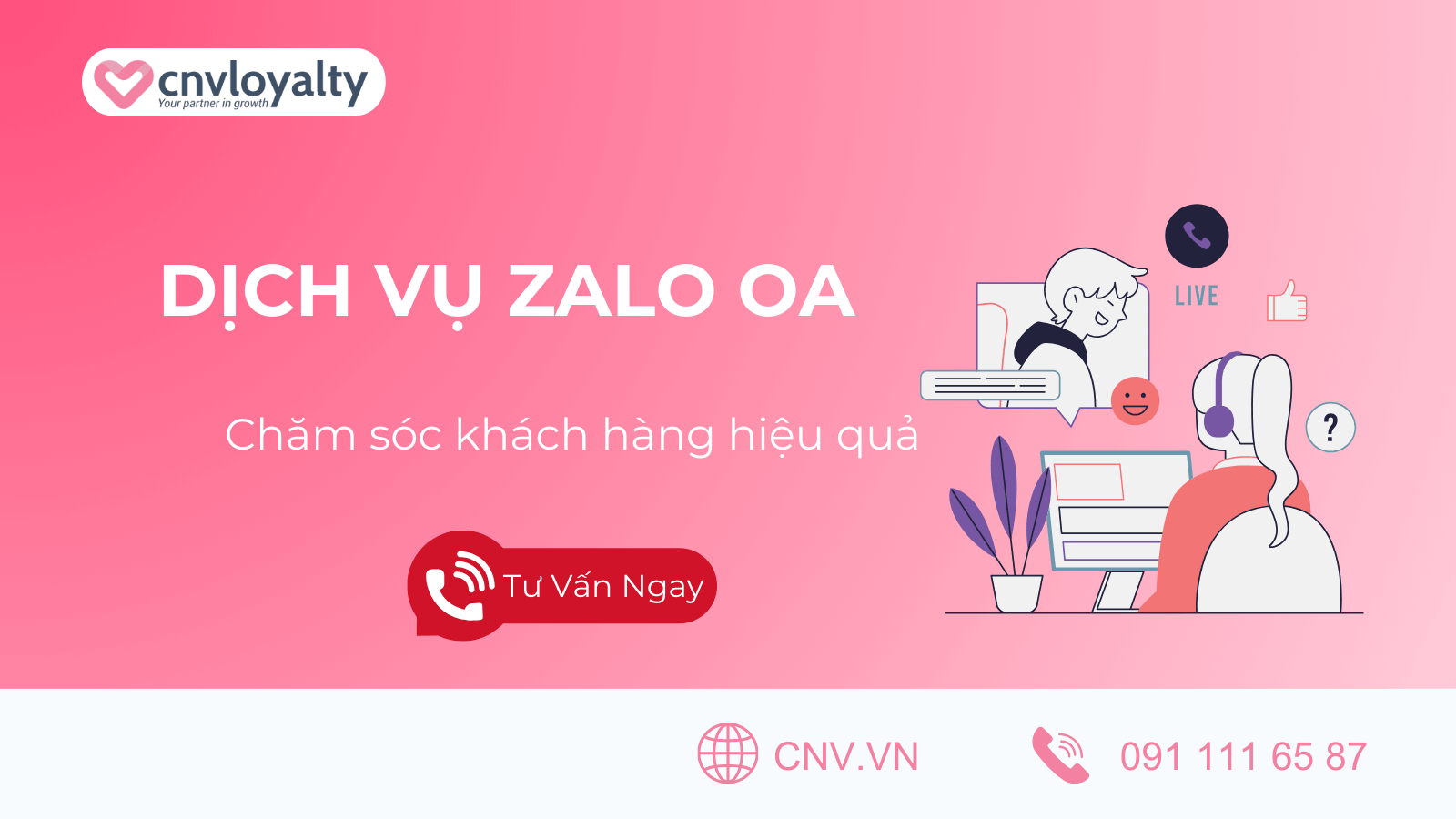 Dịch vụ Zalo OA