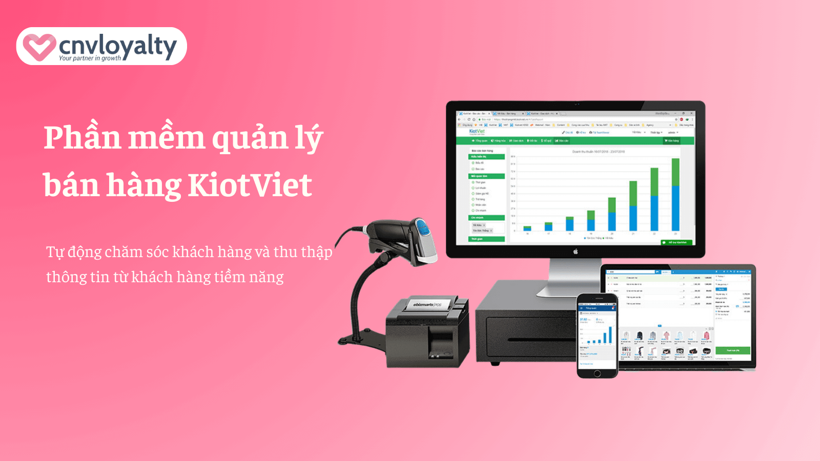 Phần mềm quản lý zalo OA KiotViet