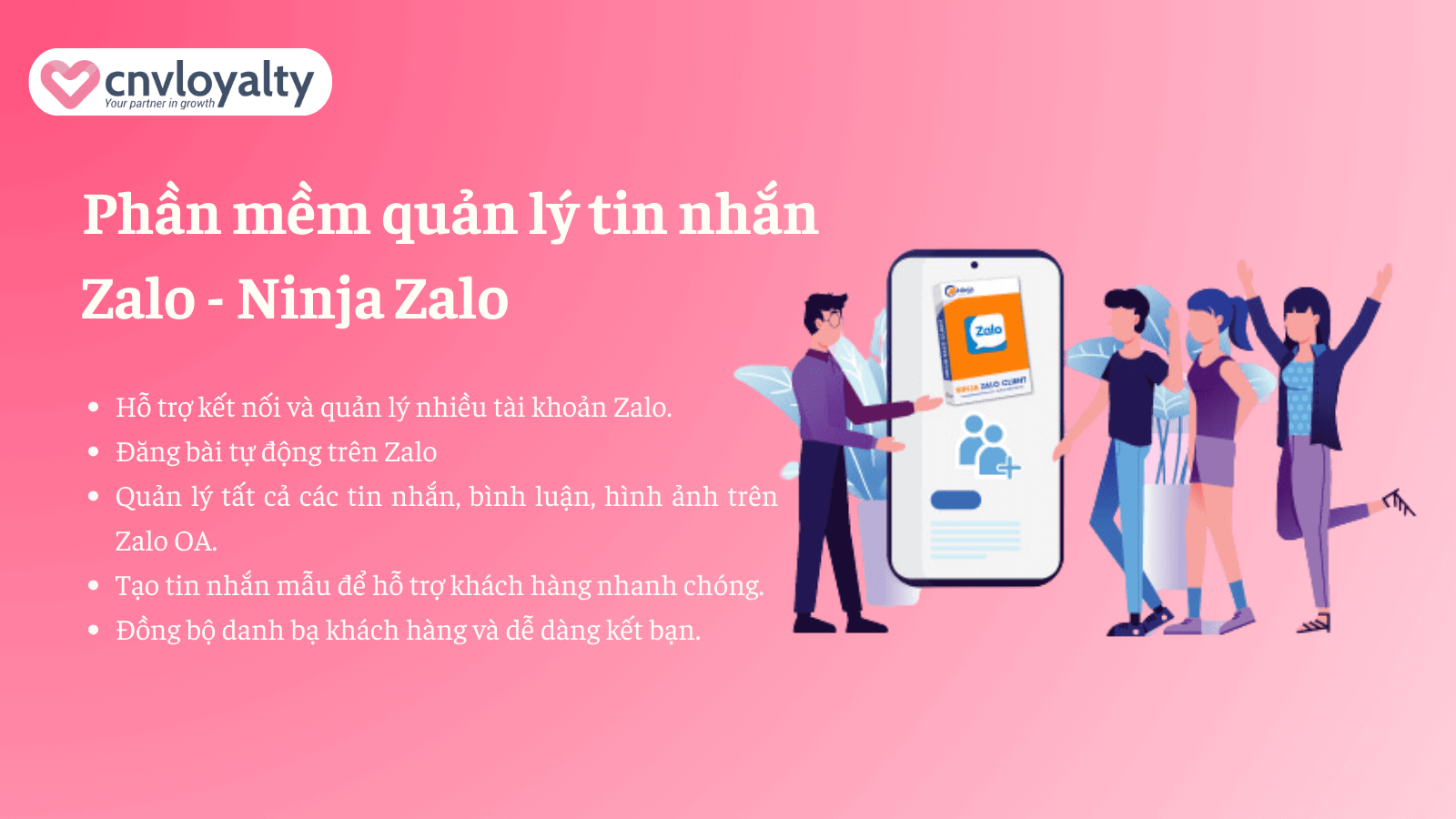 phần mềm bán hàng Zalo