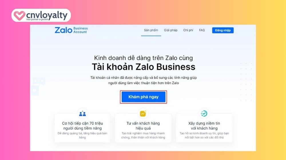 Tài khoản Zalo Business là gì? Miễn phí bao lâu? 16 Hướng dẫn đăng ký Zalo Business trên máy tính