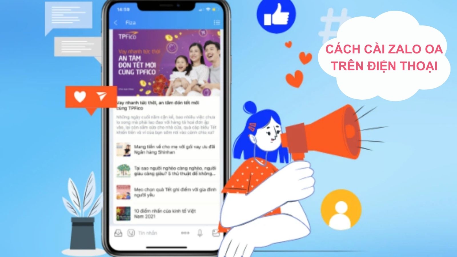 Cách cài Zalo trên điện thoại