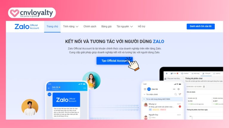 Zalo Interface Cách tạo Zalo OA cho doanh nghiệp ĐƠN GIẢN nhất