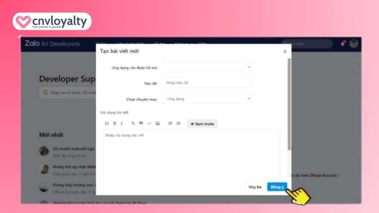 Cách liên hệ tổng đài hỗ trợ Zalo OA nhanh và đơn giản nhất 11 Liên hệ hỗ trợ Zalo