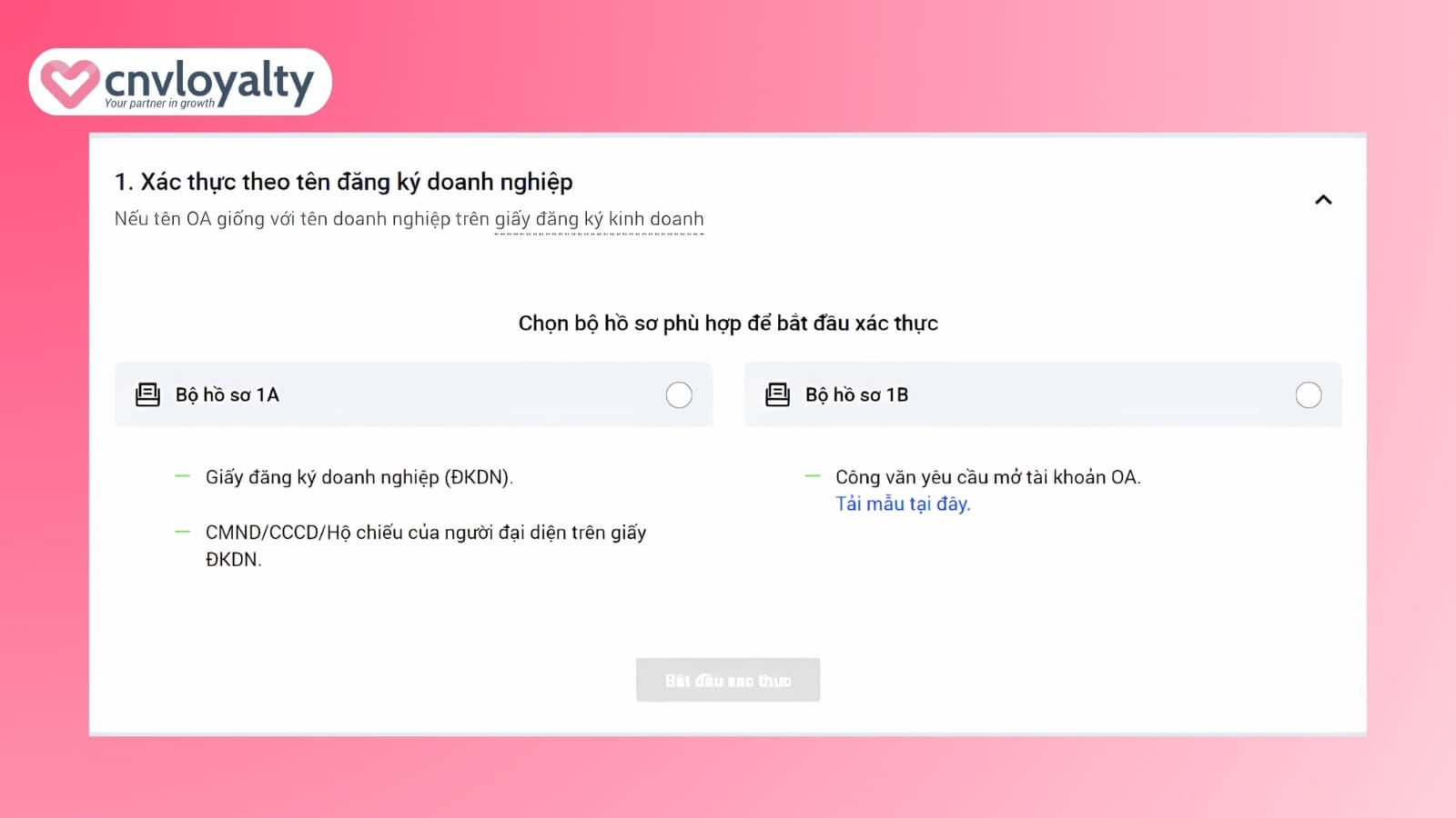 Tool xác thực Zalo