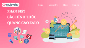 Các hình thức quảng cáo Zalo