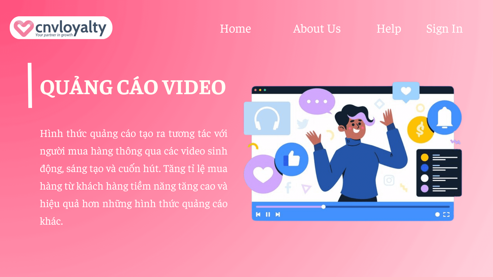 quảng cáo trên Zalo
