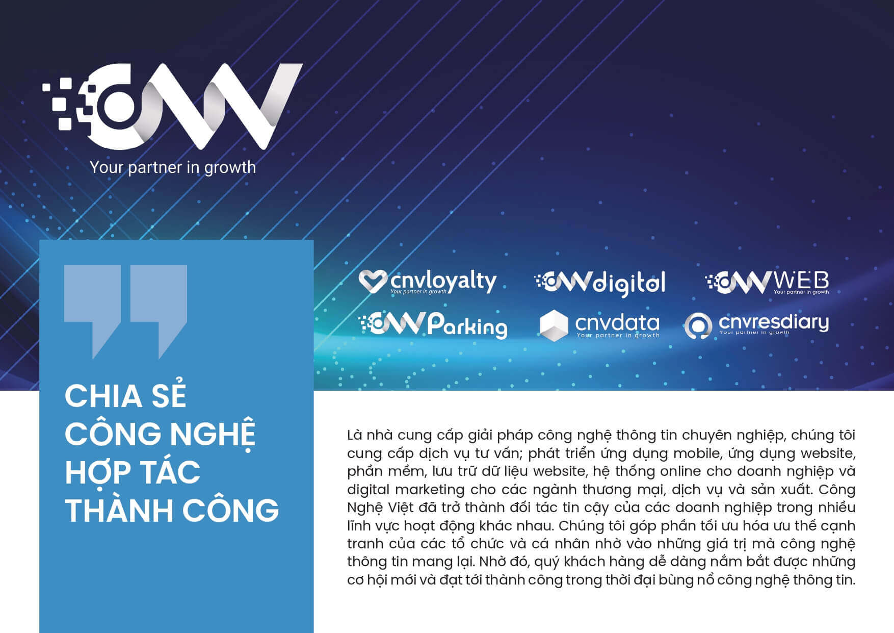 Hồ sơ năng lực CNV