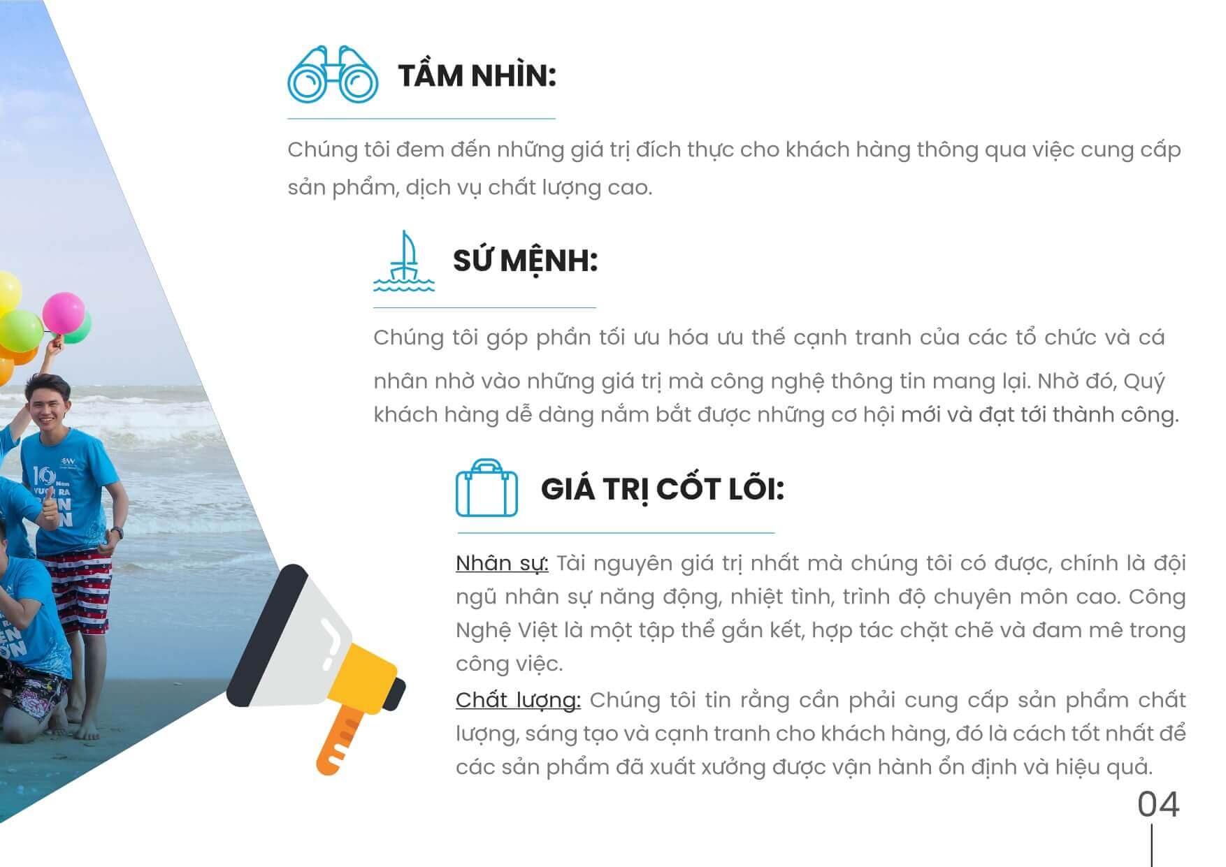 Hồ sơ năng lực CNV
