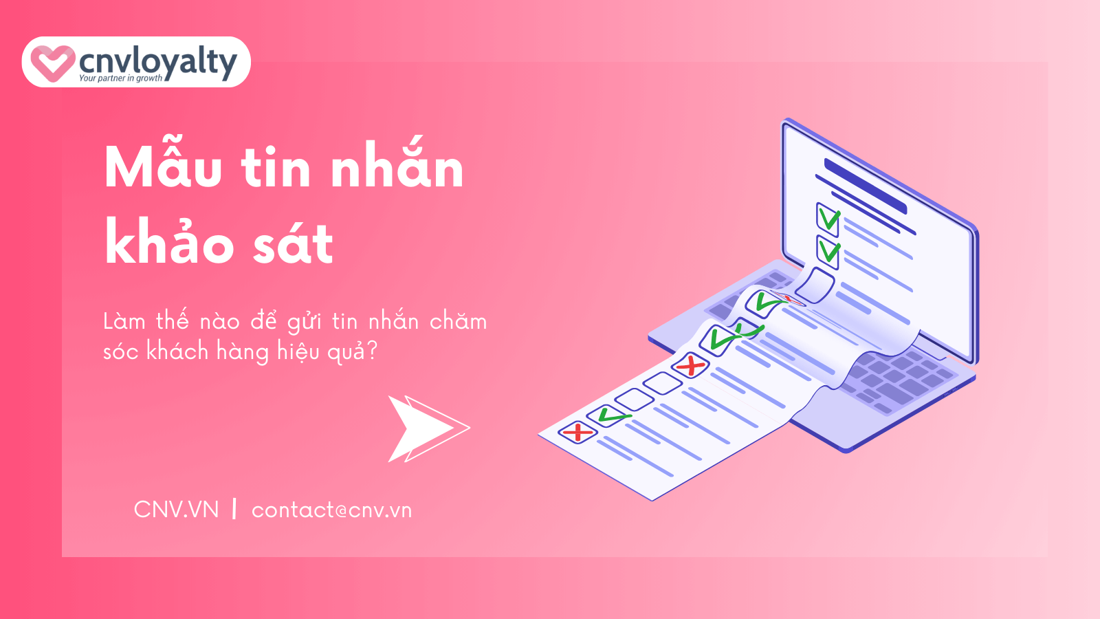 5+ Mẫu tin nhắn chăm sóc khách hàng Zalo hiệu quả 18 Mẫu tin nhắn chăm sóc khách hàng Zalo - Tin nhắn khảo sát