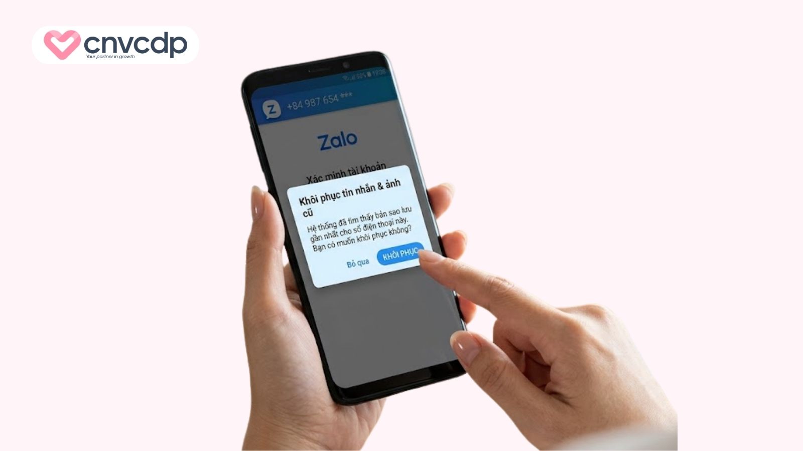 Hướng dẫn nhanh cách khôi phục tin nhắn khi sang điện thoại mới 