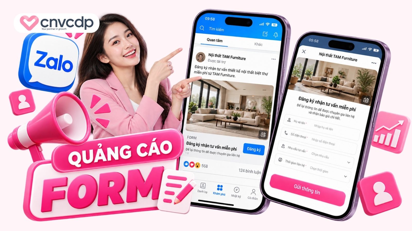Quảng cáo Form