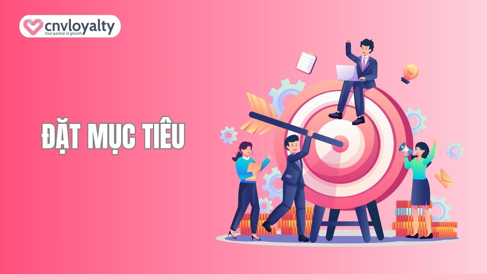 đặt mục tiêu thúc đẩy lòng trung thành khách hàng