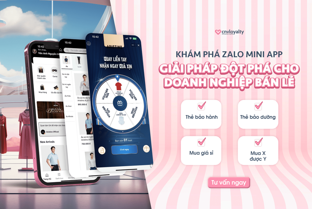 Khám phá zalo mini app Giải Pháp Đột Phá Cho Doanh Nghiệp thời trang