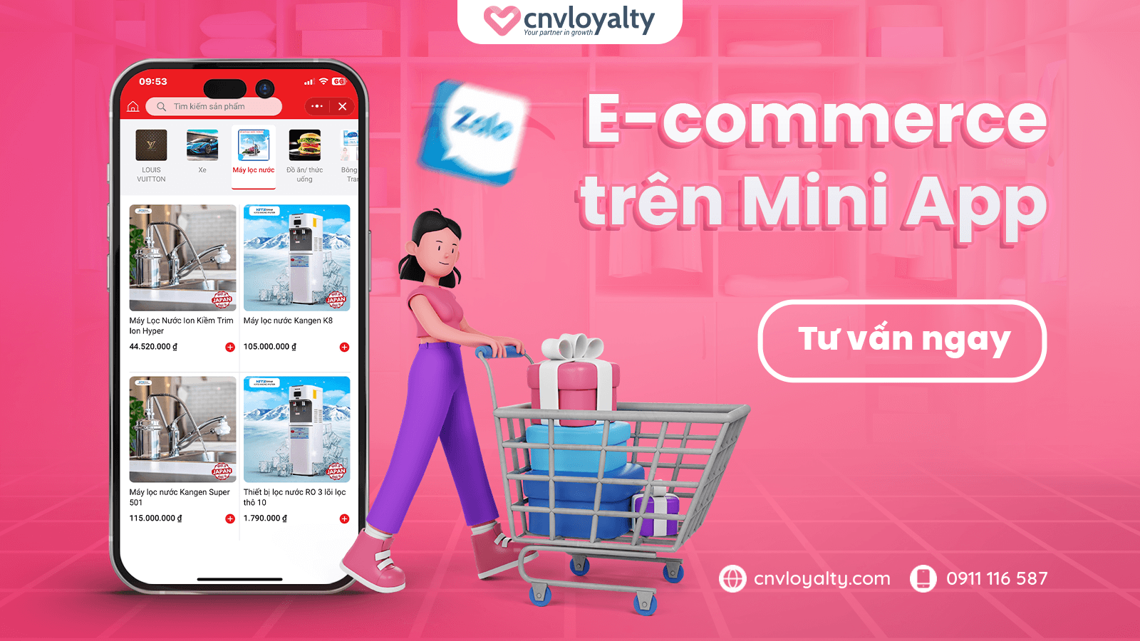 Sự khác nhau giữa Mobile commerce và E-Commerce 9 E-commerce trên Mini App