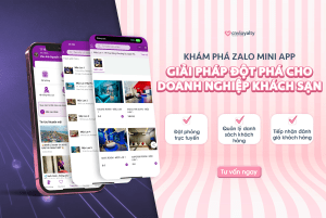 Khám phá zalo mini app Giải Pháp Dột Phá Cho Doanh Nghiệp khách sạn