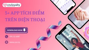 app tích điểm trên điện thoại