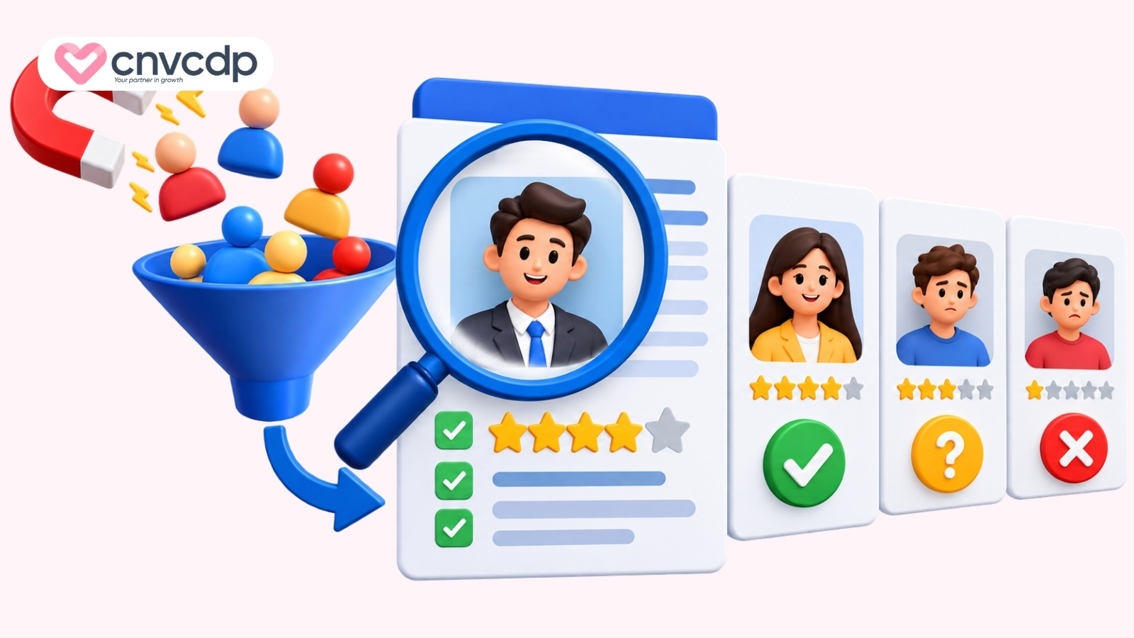 Đánh giá chất lượng khách hàng tiềm năng sau khi thu hút