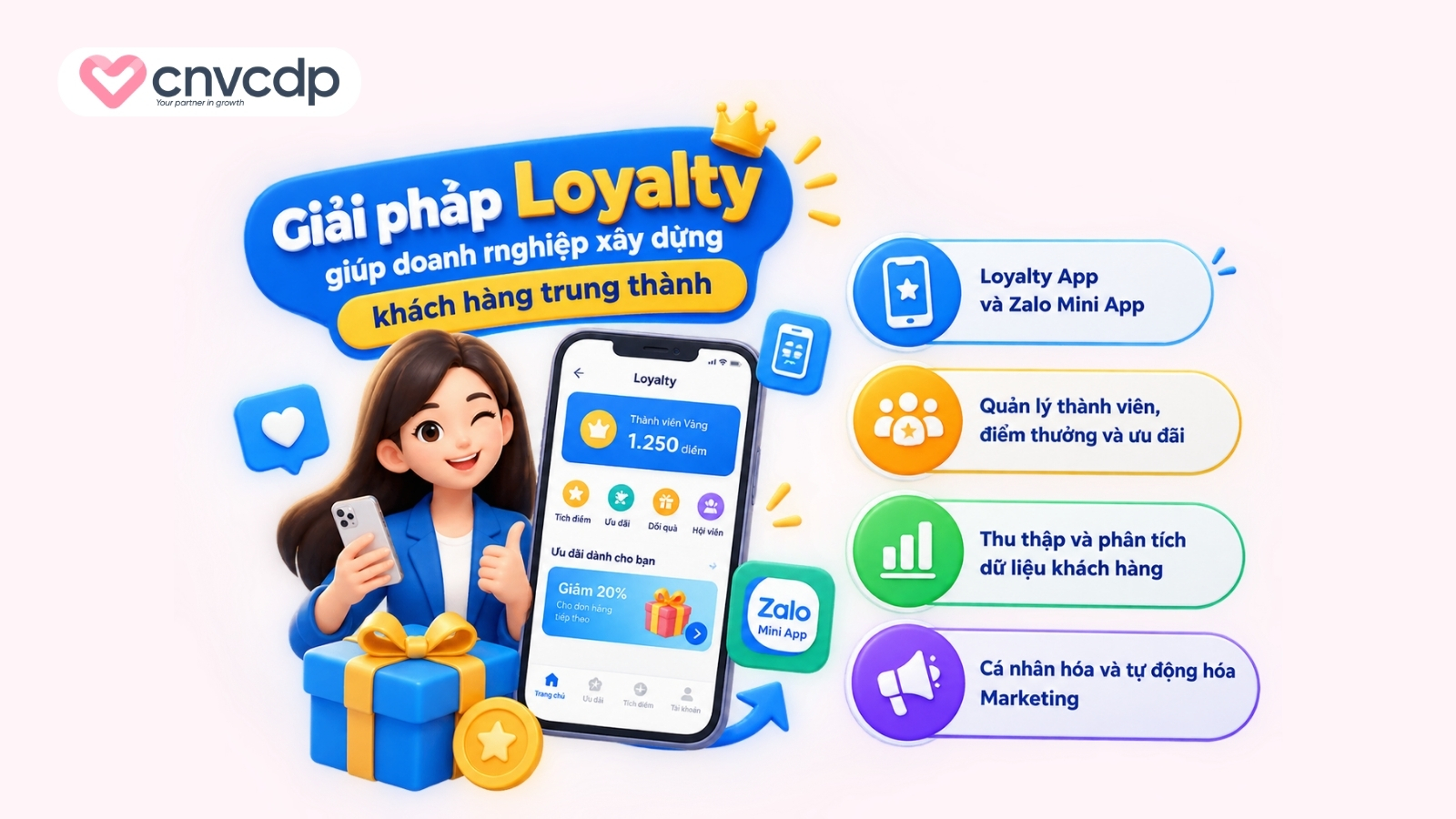 Loyalty Marketing là gì? Lợi ích và chiến lược HIỆU QUẢ 8 Giải pháp Loyalty giúp doanh nghiệp xây dựng khách hàng trung thành