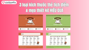 Kích thước thẻ tích điểm