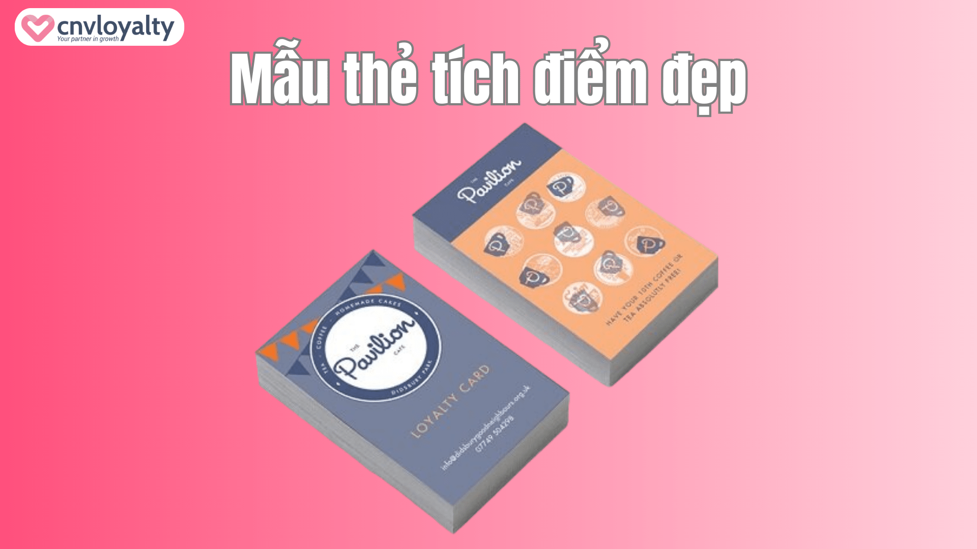 Mẫu thẻ tích điểm đẹp 5