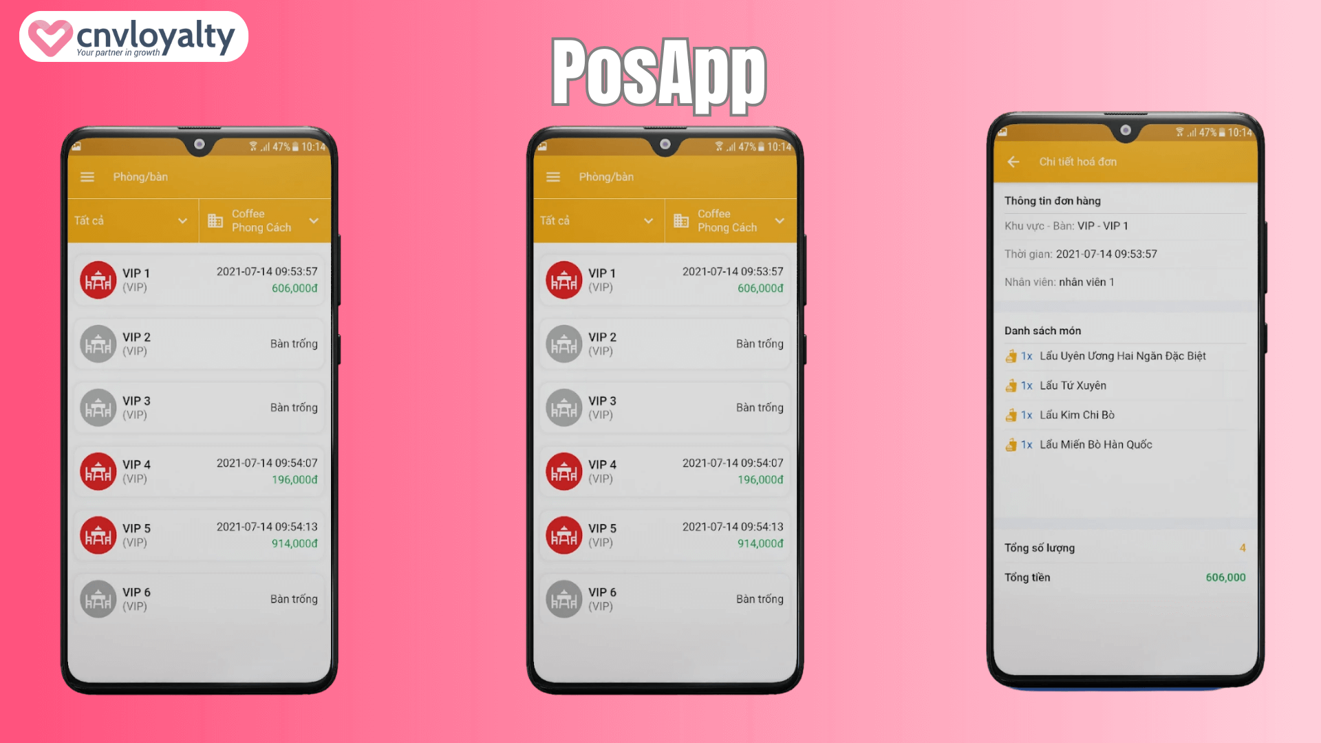 PosApp - app quản lý bán hàng miễn phí
