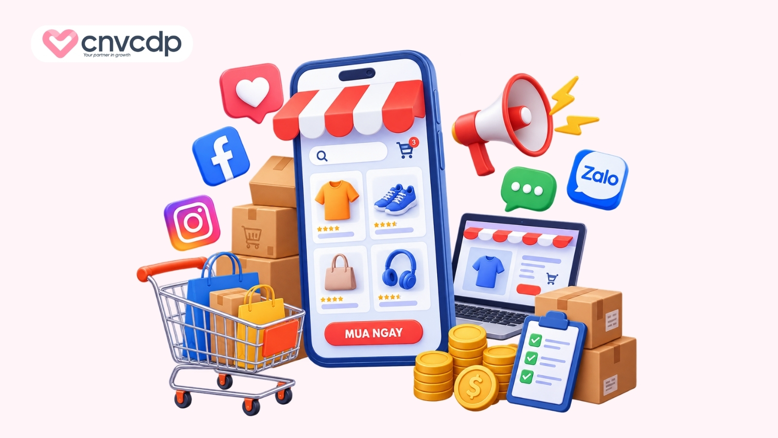 Shop bán hàng online