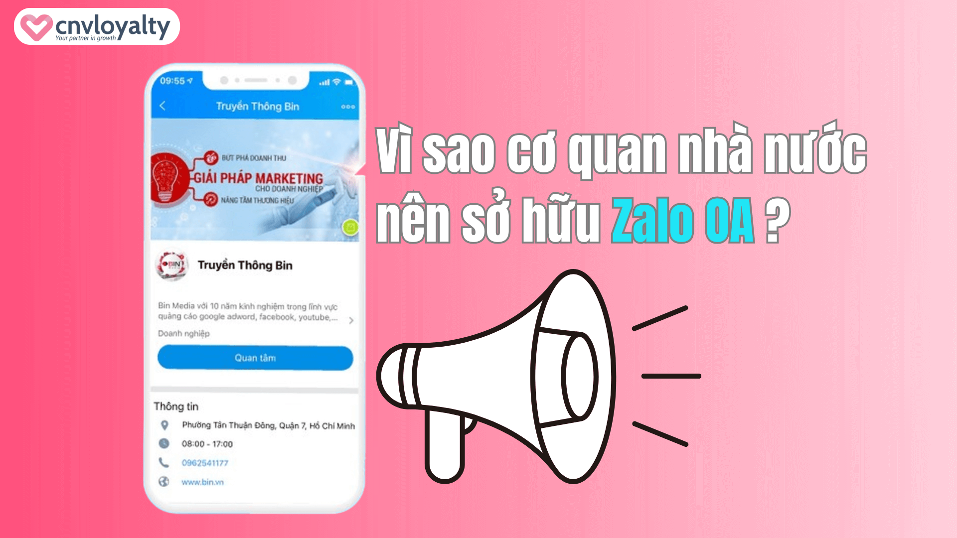 Lợi ích của Zalo OA cơ quan nhà nước Lợi ích của Zalo OA cơ quan nhà nước