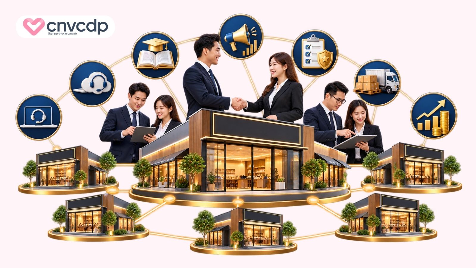 Nhượng quyền mô hình kinh doanh toàn diện